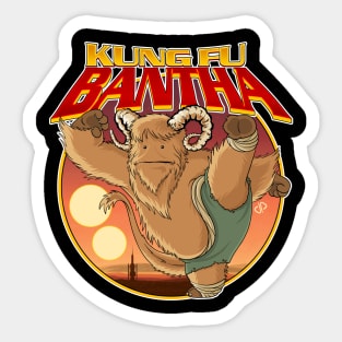 Kung Fu Bantha Sticker